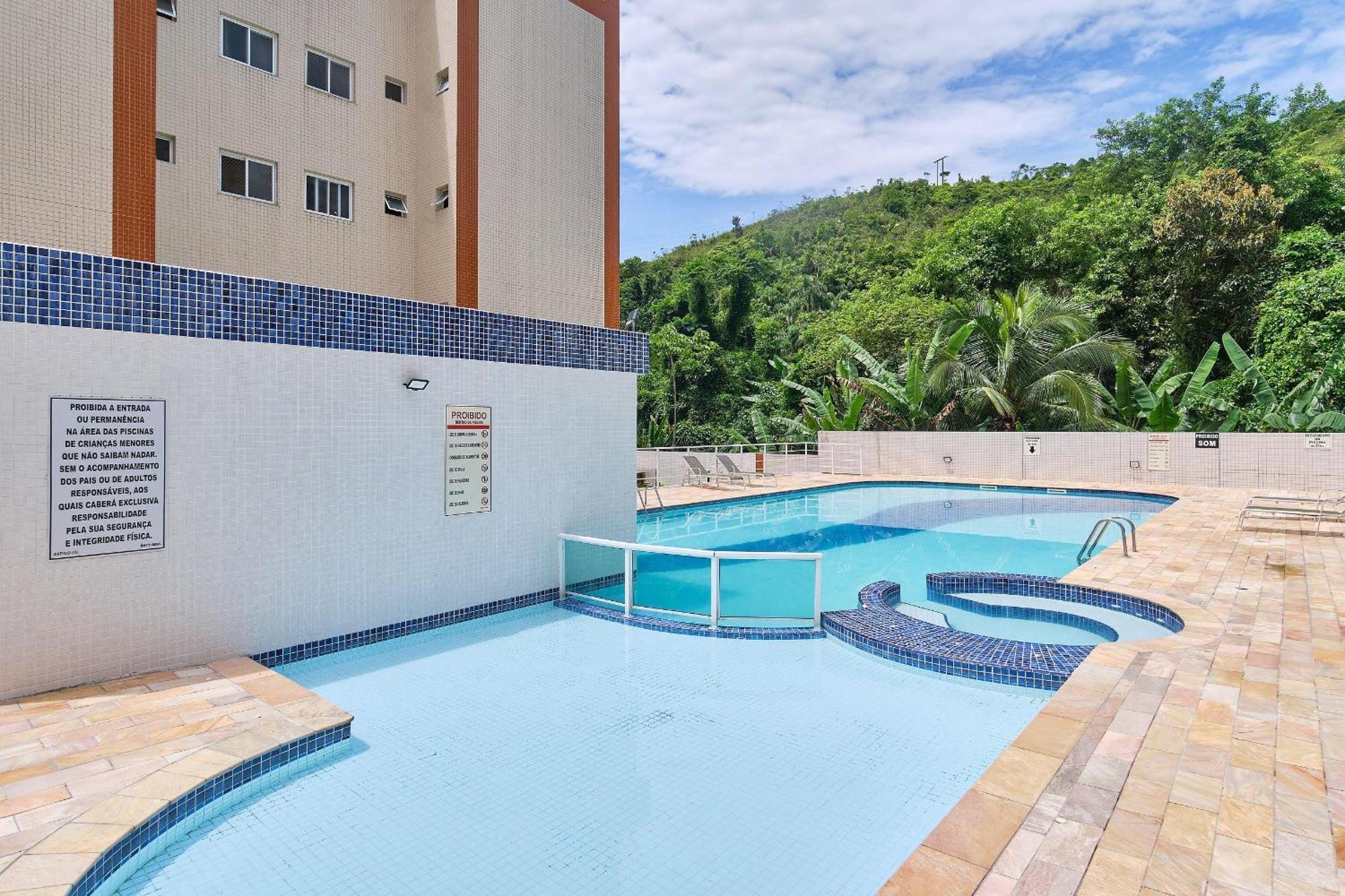 Residencial Jeriva E Jacaranda Apartman Ubatuba Kültér fotó